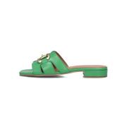 Dames Slippers 06 6403 Notre-v , Green , Dames