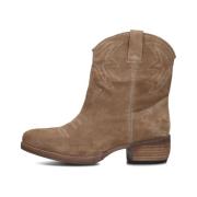 Dames Enkellaarsjes 851 Notre-v , Beige , Dames