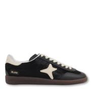 Zwarte Leren Sneaker Blade Ama Brand , Black , Dames