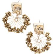 Dames Sieraden Earring Flow Notre-v , Brown , Dames