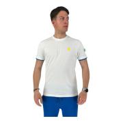 Korte Mouw T-shirt Invicta , White , Heren