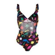 Stijlvol badpak Moschino , Multicolor , Dames