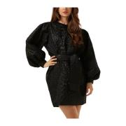 Dames Jurken Nv-brigit Mini Dress Notre-v , Black , Dames