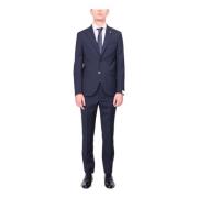 Elegant Suit Set Manuel Ritz , Blue , Heren