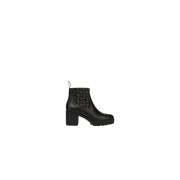 Stijlvolle Enkellaarzen Pollini , Black , Dames