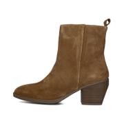 Dames Enkellaarsjes Ki-4563 Notre-v , Brown , Dames