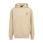 Stijlvolle Hoodies voor Dagelijks Comfort Fila , Beige , Heren