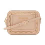 Stijlvolle Schoudertas voor Vrouwen Love Moschino , Beige , Dames