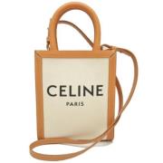 Pre-owned Canvas celine-bags Celine Vintage , Beige , Dames