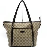 Pre-owned Fabric gucci-bags Gucci Vintage , Beige , Dames