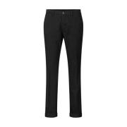 Comfortabele katoenen chino broek Mason's , Black , Heren