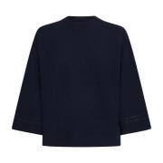 Blauwe Sweaters voor Vrouwen Fabiana Filippi , Blue , Dames