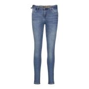 Slim Fit Denim Broek Gaudi , Blue , Dames