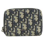 Pre-owned Canvas wallets Dior Vintage , Black , Dames