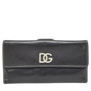 Pre-owned Leather wallets Dolce & Gabbana Pre-owned , Black , Dames