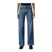 Klassieke Denim Jeans GAS , Blue , Dames