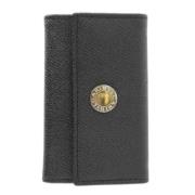 Pre-owned Fabric key-holders Bvlgari Vintage , Black , Dames