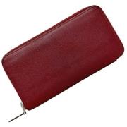 Pre-owned Leather wallets Hermès Vintage , Red , Dames