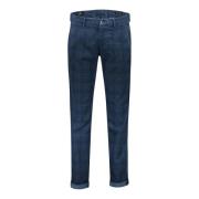 Blauwe Broek Mason's , Blue , Heren