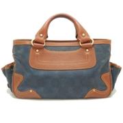 Pre-owned Canvas celine-bags Celine Vintage , Brown , Dames