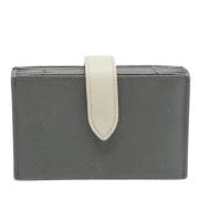 Pre-owned Leather wallets Celine Vintage , Gray , Dames