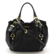 Pre-owned Nylon prada-bags Prada Vintage , Black , Dames