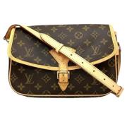 Pre-owned Canvas louis-vuitton-bags Louis Vuitton Vintage , Brown , Da...