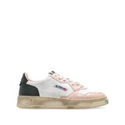 Witte Sneakers voor Stijlvolle Look Autry , Multicolor , Dames