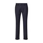 Wollen Broek Mason's , Blue , Heren