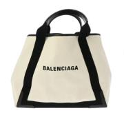 Pre-owned Leather balenciaga-bags Balenciaga Vintage , Beige , Dames