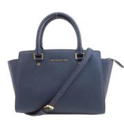 Pre-owned Plastic handbags Michael Kors Pre-owned , Blue , Dames