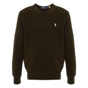 Donker Loden Sweatshirt Polo Ralph Lauren , Gray , Heren