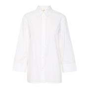 Boxy Shirt Blouse Pure White InWear , White , Dames