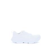 Mesh Sneakers met Logo Detail Hoka One One , White , Heren