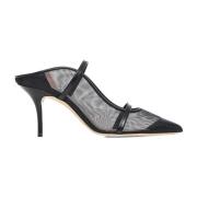 Zwarte Sandalen Elegante Stijl Malone Souliers , Black , Dames