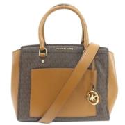 Pre-owned Plastic totes Michael Kors Pre-owned , Brown , Dames