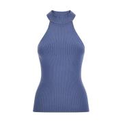 Mouwloze Top Guess , Blue , Dames