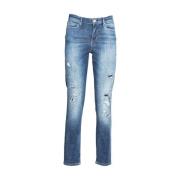 Slim-fit Denim Broek Guess , Blue , Dames