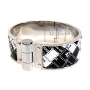 Pre-owned Metal bracelets Hermès Vintage , Black , Dames