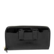 Pre-owned Leather wallets Miu Miu Pre-owned , Black , Dames