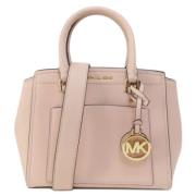 Pre-owned Leather handbags Michael Kors Pre-owned , Pink , Dames