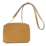 Pre-owned Plastic shoulder-bags Michael Kors Pre-owned , Brown , Dames