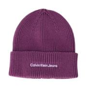 Stijlvolle Beanie Hoed voor Mannen Calvin Klein , Pink , Heren