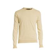 Crew Neck Sweater Guess , Beige , Heren