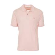 Polo Shirt Guess , Pink , Heren