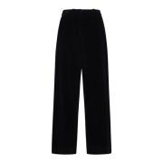 Zwarte Broek Plus Maat Jil Sander , Black , Heren