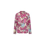 Paars Blauw Print Lange Mouw Blouse Fabienne Chapot , Multicolor , Dam...