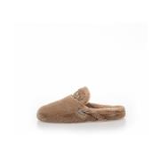 Zachte Pantoffels met Gouden Detail Copenhagen Shoes , Brown , Dames