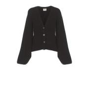 Zwarte Kasjmier Cardigan Khaite , Black , Dames