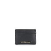 Zwarte Kaarthouder Michael Kors , Black , Dames